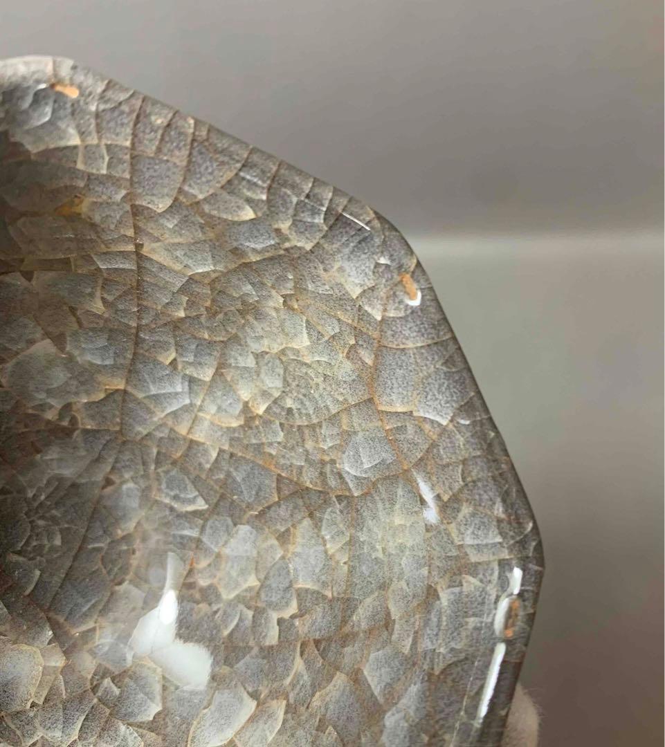 中国 八角小鉢（洗筆）　u6230231