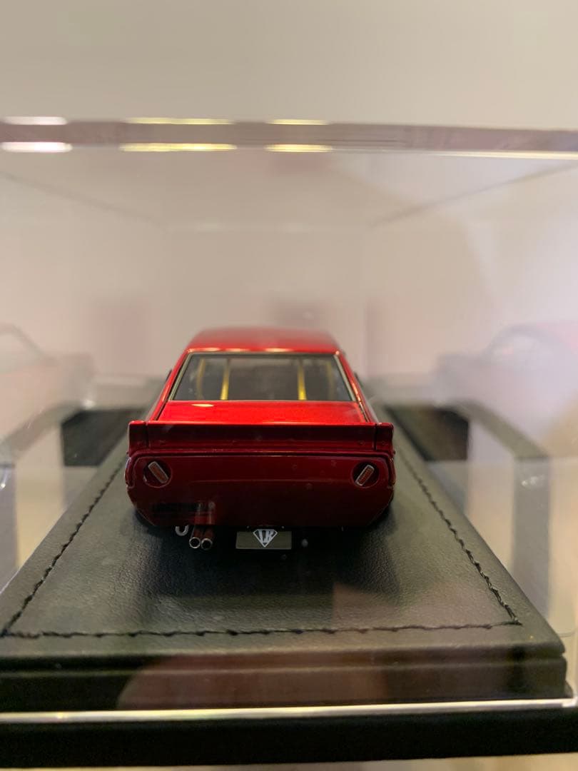 イグニッションモデル　1/43 LBWK ケンメリ メタリックレッド