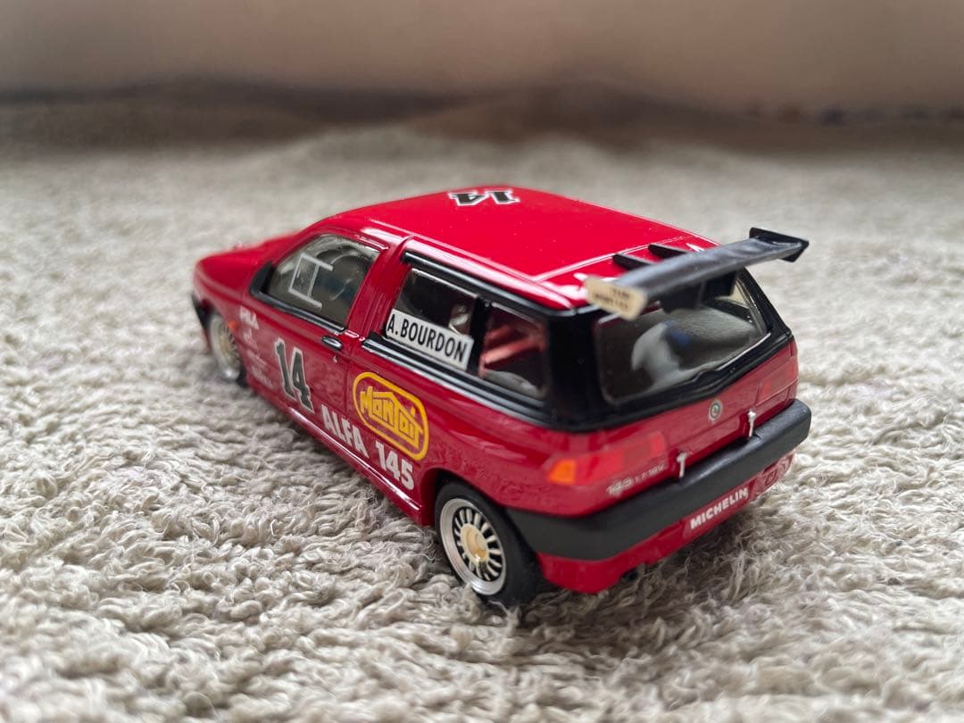 アルファロメオ 145 COUPE ALEZAN 1995 1/43 おもちゃ