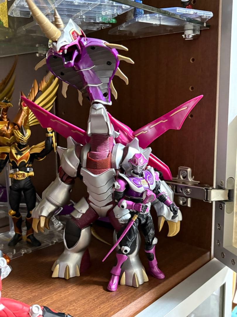 完品】仮面ライダー龍騎 R&M4 仮面ライダー王蛇 獣帝ジェノサイダー