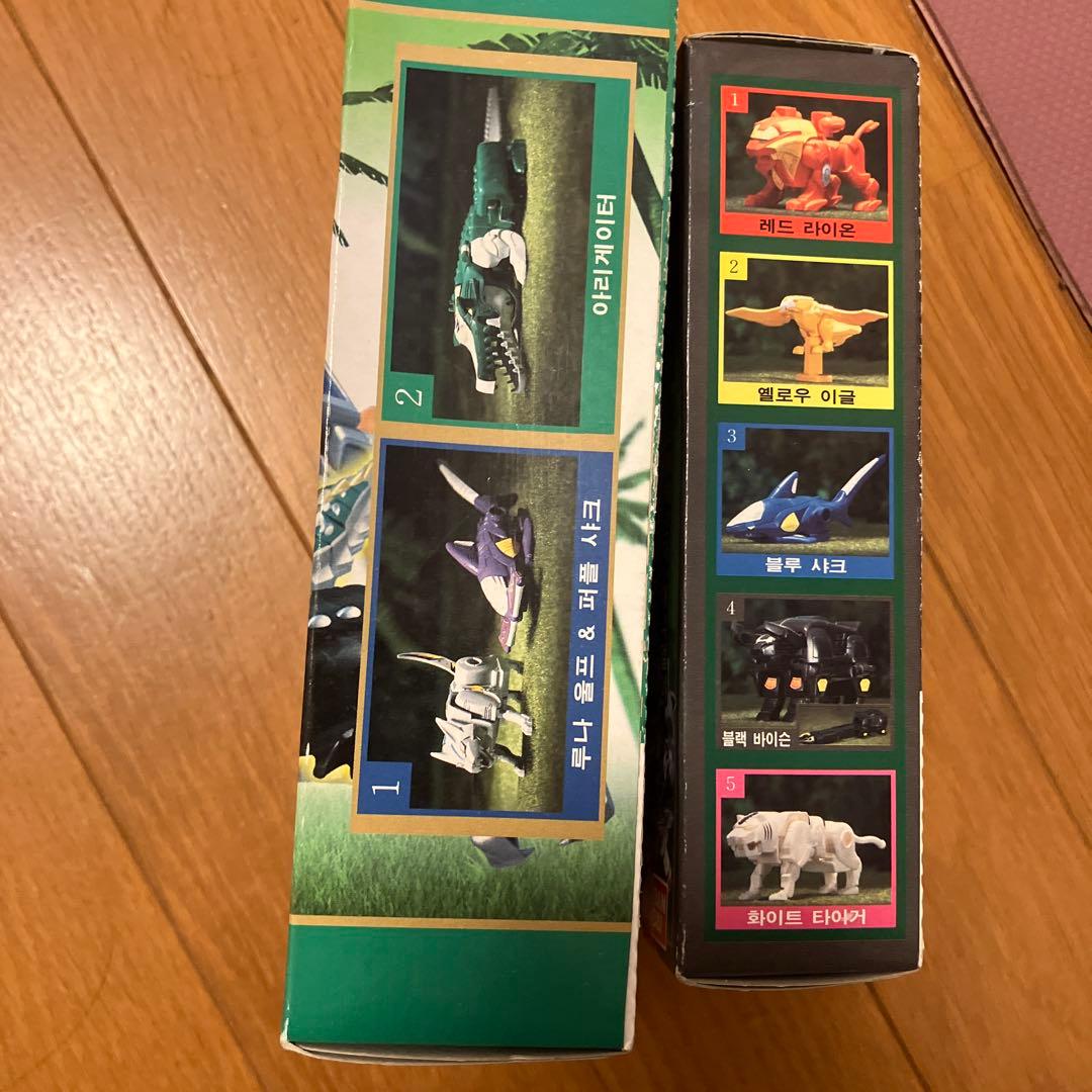 ガオレンジャーミニプラ⭐︎ガオリゲーター&ガオベアー