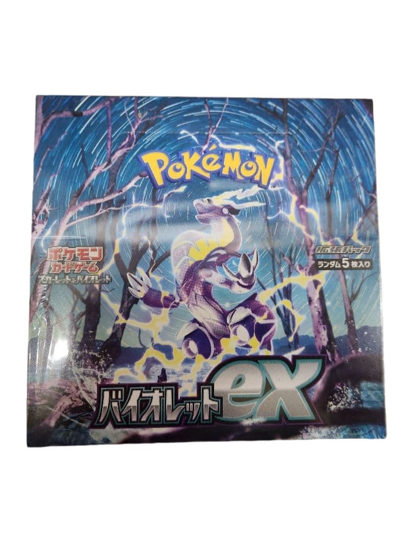 ポケモンカード バイオレットex BOX シュリンク付き 未開封BOX - メルカリ