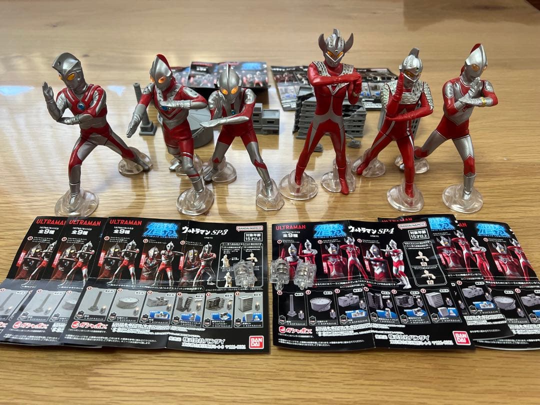美品 アルティメットルミナス ウルトラ6兄弟セット SP3 4 ＋ビル6個付き アルティメットルミナス ウルトラ6兄弟 アルティメットルミナス