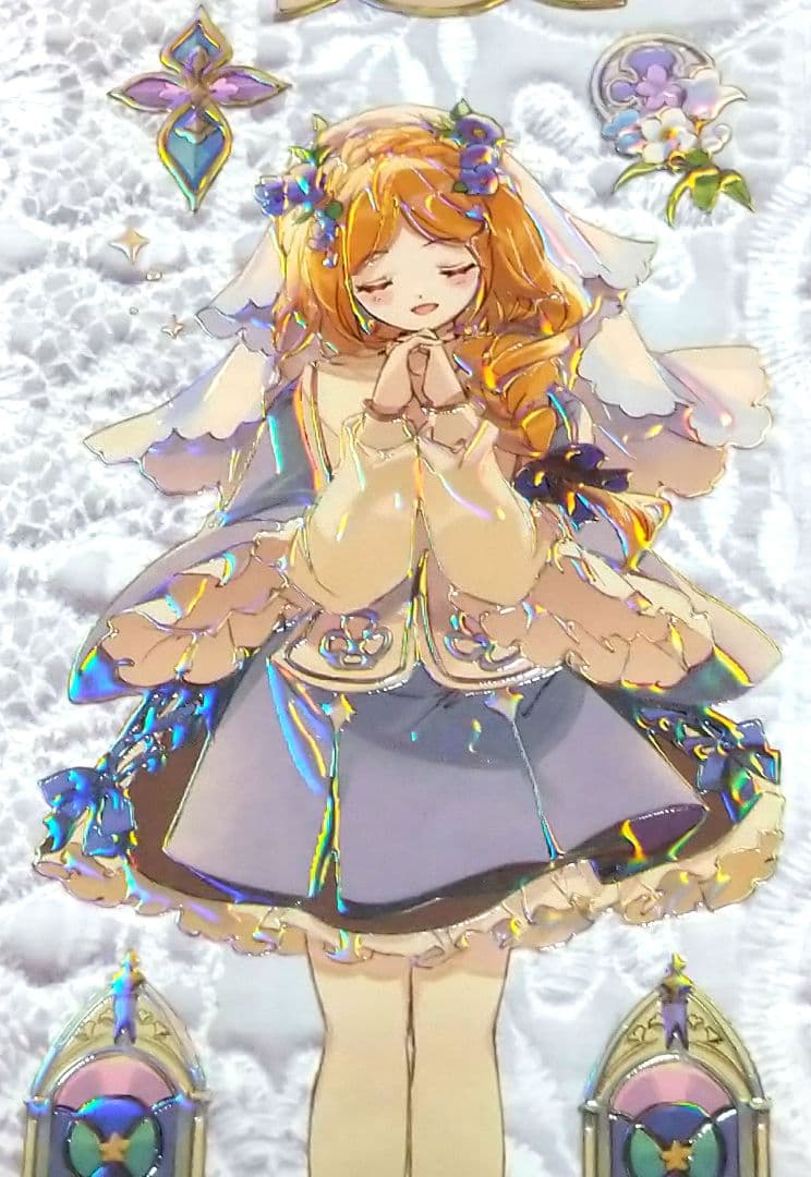 ✩のこり2✩J365＃神圣颂歌(虹光)shine切り売り海外人物マステ女の子