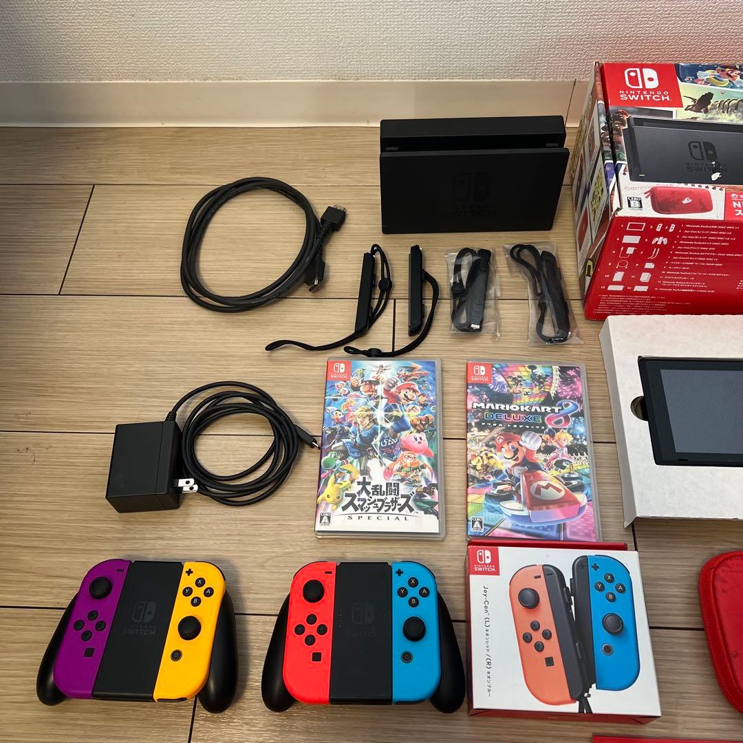 Nintendo Switch 本体　ゲームソフト　付属品多数　パーティセット