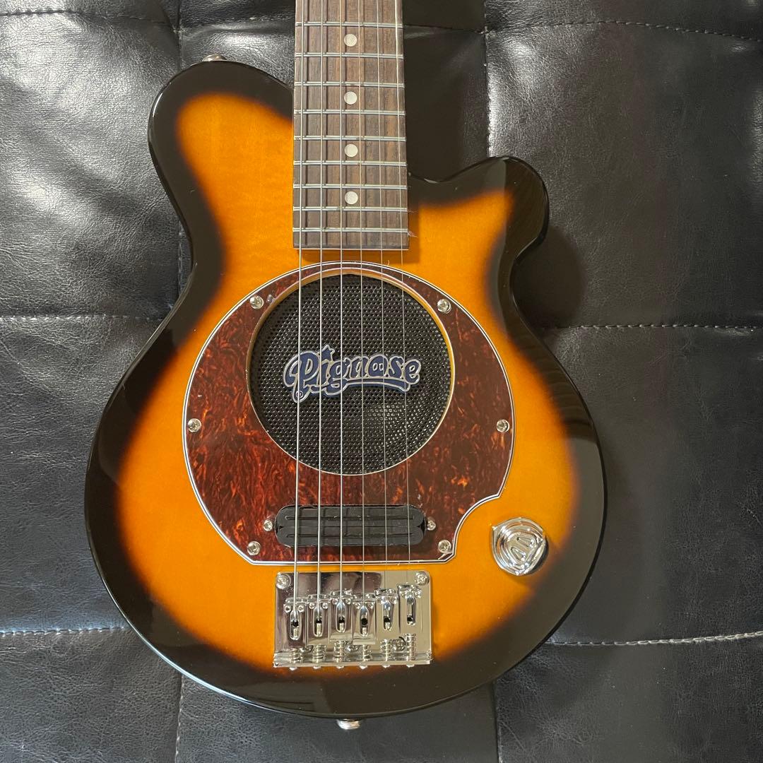 【美品】PIGNOSE PGG-200 保護フィルムまま アンプ内蔵 ミニギター