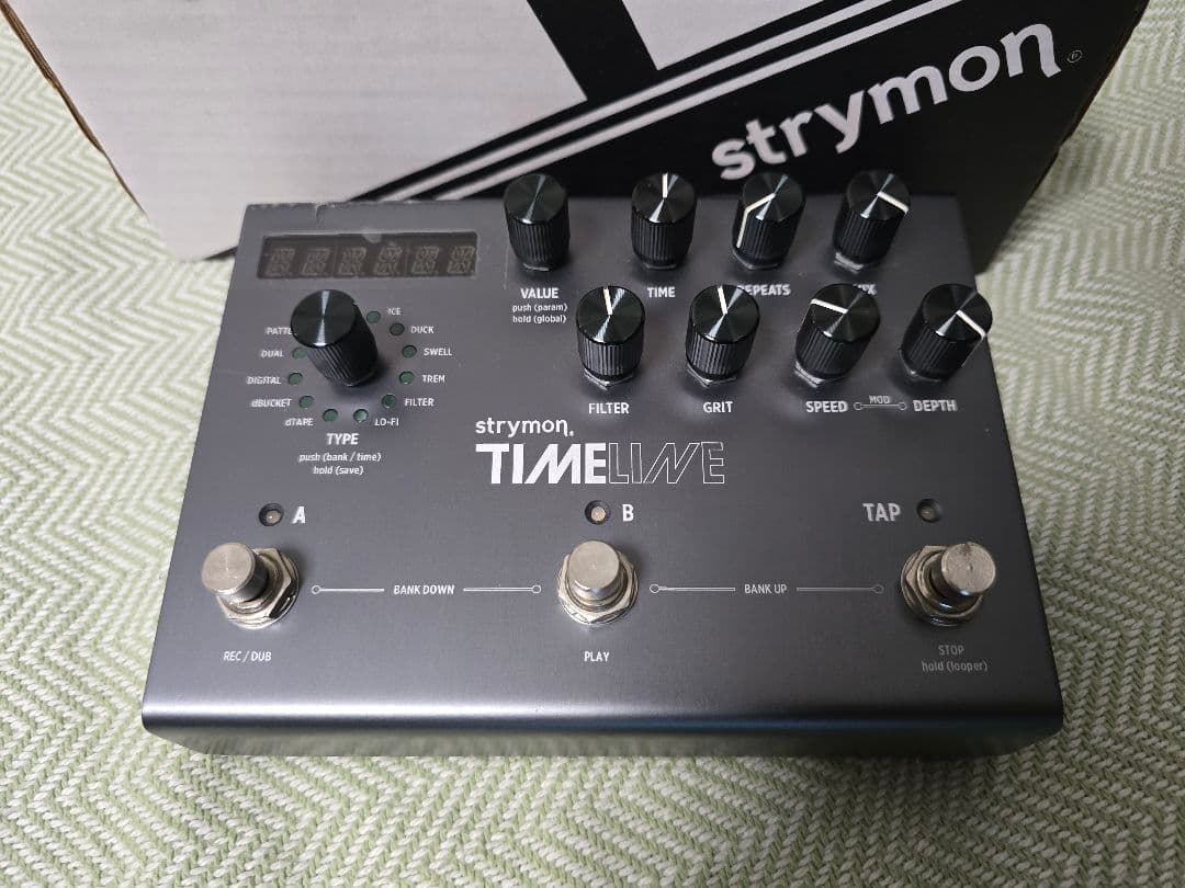 ギター strymon TIME LINE