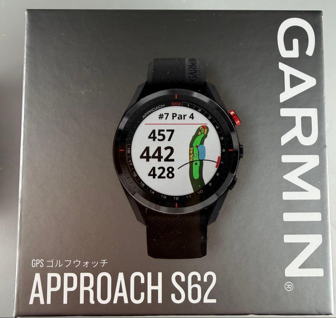 【美品】ガーミン(Garmin) Approach S62 GPSゴルフウォッチ Amazon.co.jp: Garmin Approach S62 GPS ゴルフウォッチ