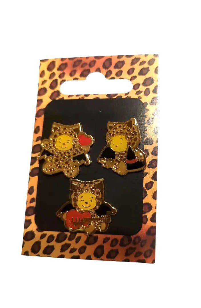 レア ディズニー プー ハロウィン ピン ヒョウ柄 豹柄 レオパード JDS