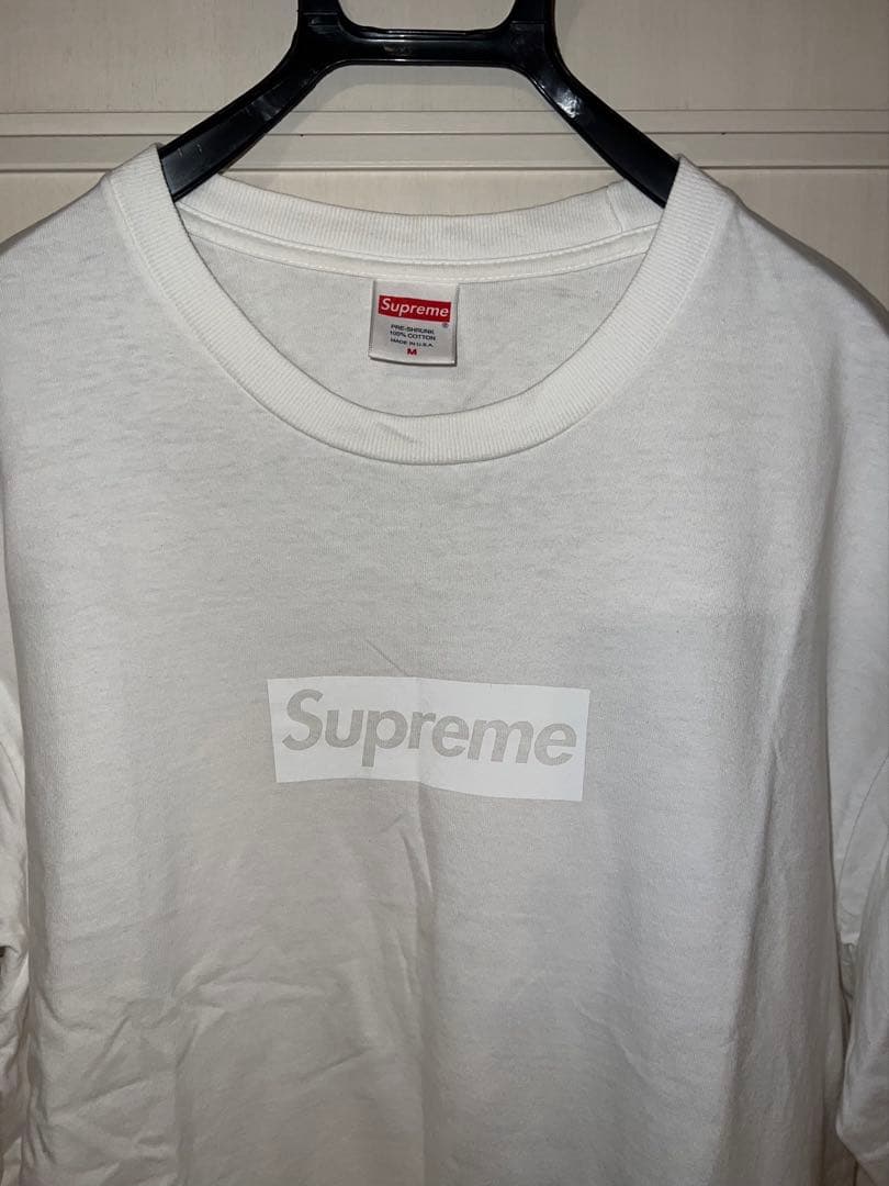 Supreme Tonal Box Logo Tee \"White\" サイズ M
