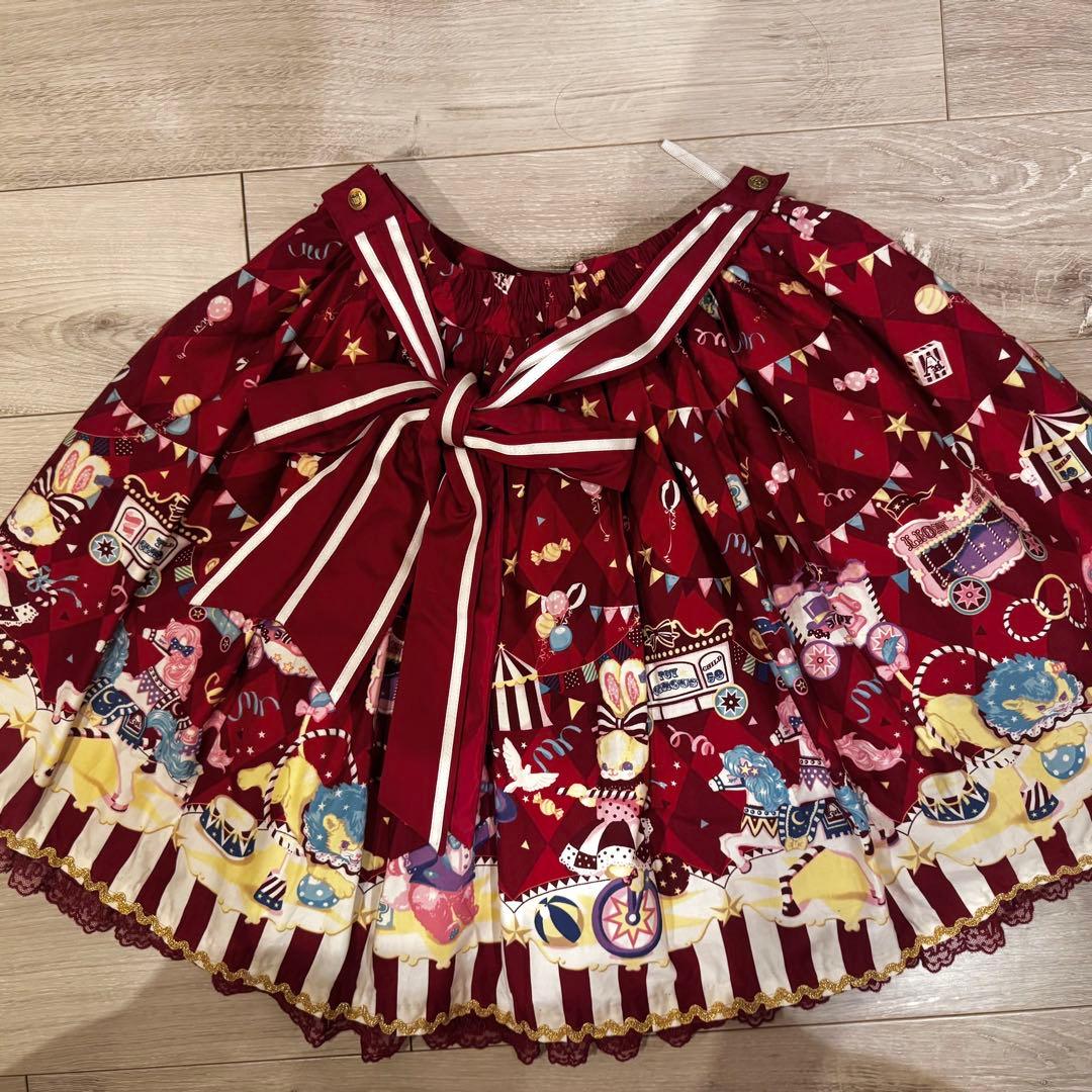 Angelic Pretty Fantasy Theater スカート アカ