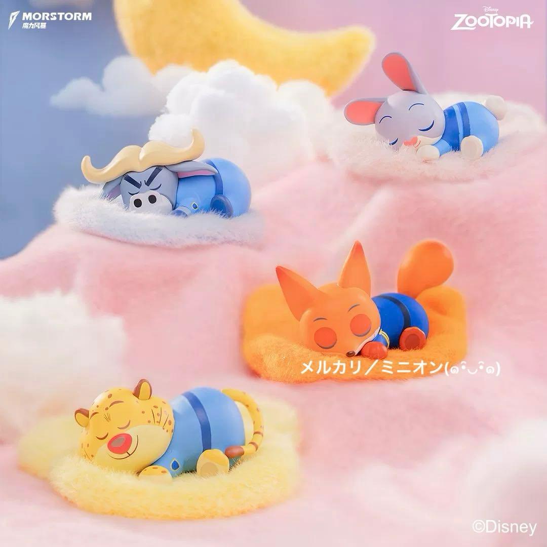 MORSTORM ズートピア 寝そべりシリーズ フィギュア 9種セット BOX
