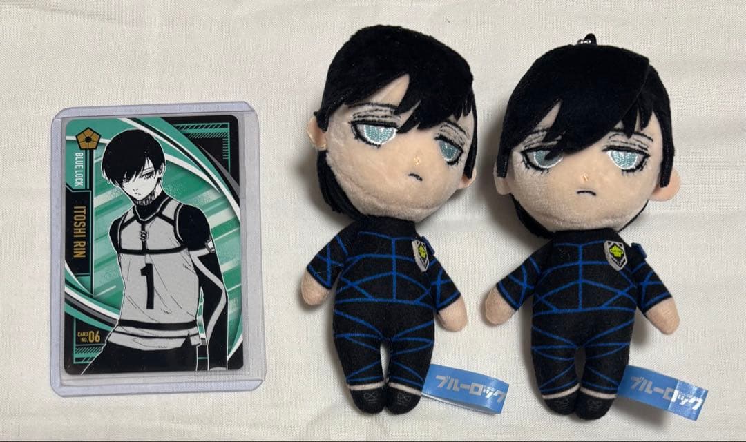 ブルーロック　ブルロ　糸師凛　缶バッジ　アクキー　ぬいぐるみ