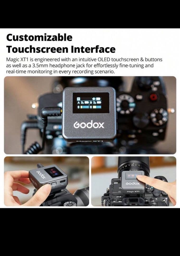 Godox Magic XT1 ワイヤレスマイクセット