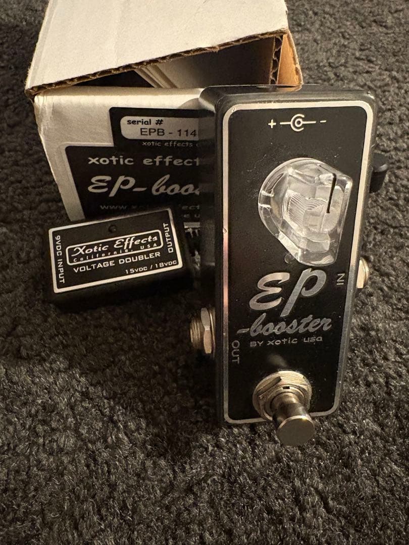 xotic ep-booster + voltage doubler - メルカリ