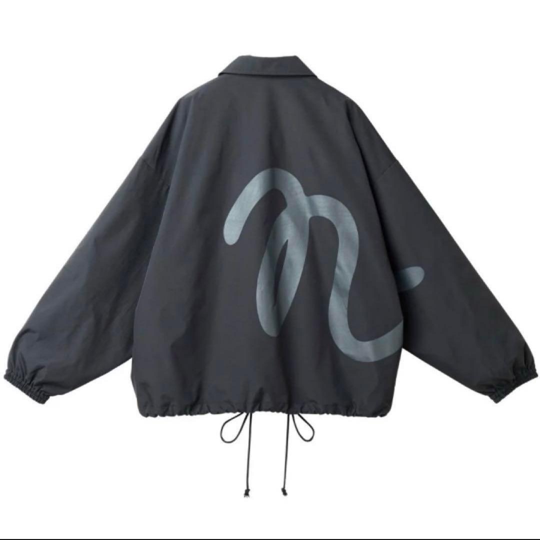 Naptime ナップタイム 25SS コーチジャケット 黒 naptime ナップタイム