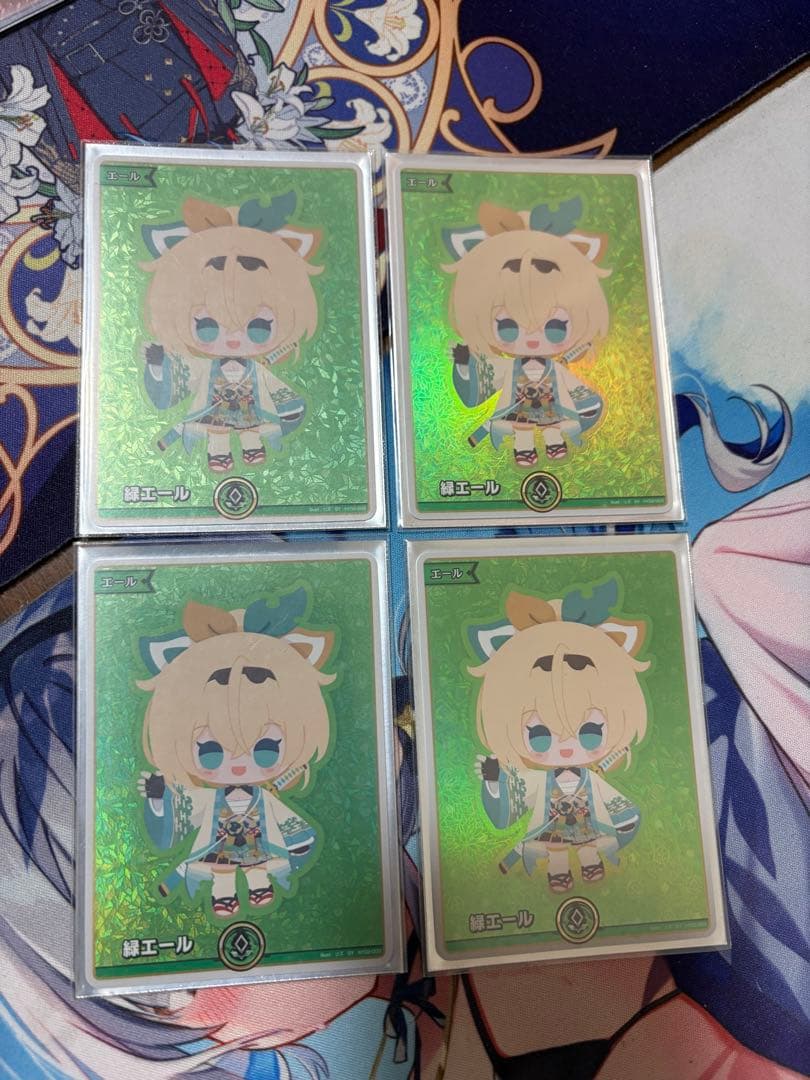 ホロカ 緑エール SY 風真いろは 12枚セット hololive OFFICIAL CARD