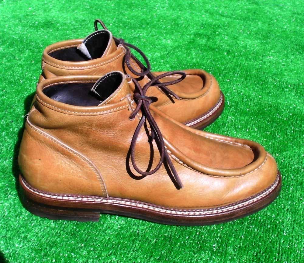 ブッテロ　レザー　モカシン　ブーツ　ワラビー　26～27㎝相当