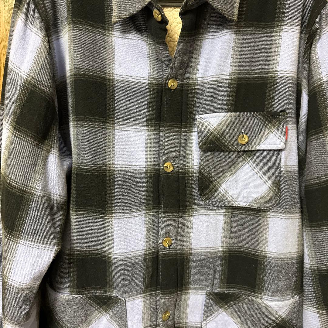 ゆう！！Supreme Buffalo Plaid Sherpa