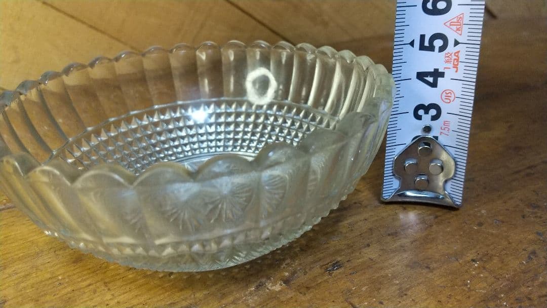 大正8年 大正時代 ガラス器 アンティーク 手仕事 105年前の品