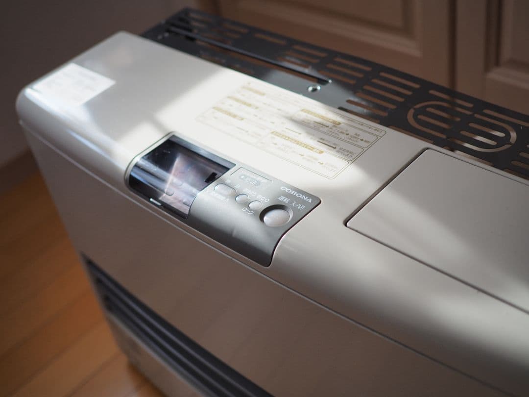 コロナFF式ストーブ 密閉式 カートリッジ式タンク