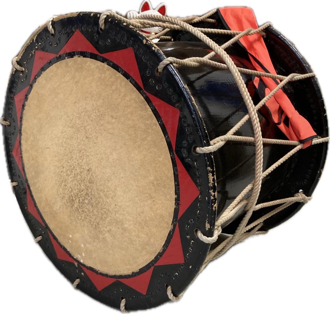 盛岡 さんさ太鼓 一尺六寸 1尺6寸 直径 約49cm 和