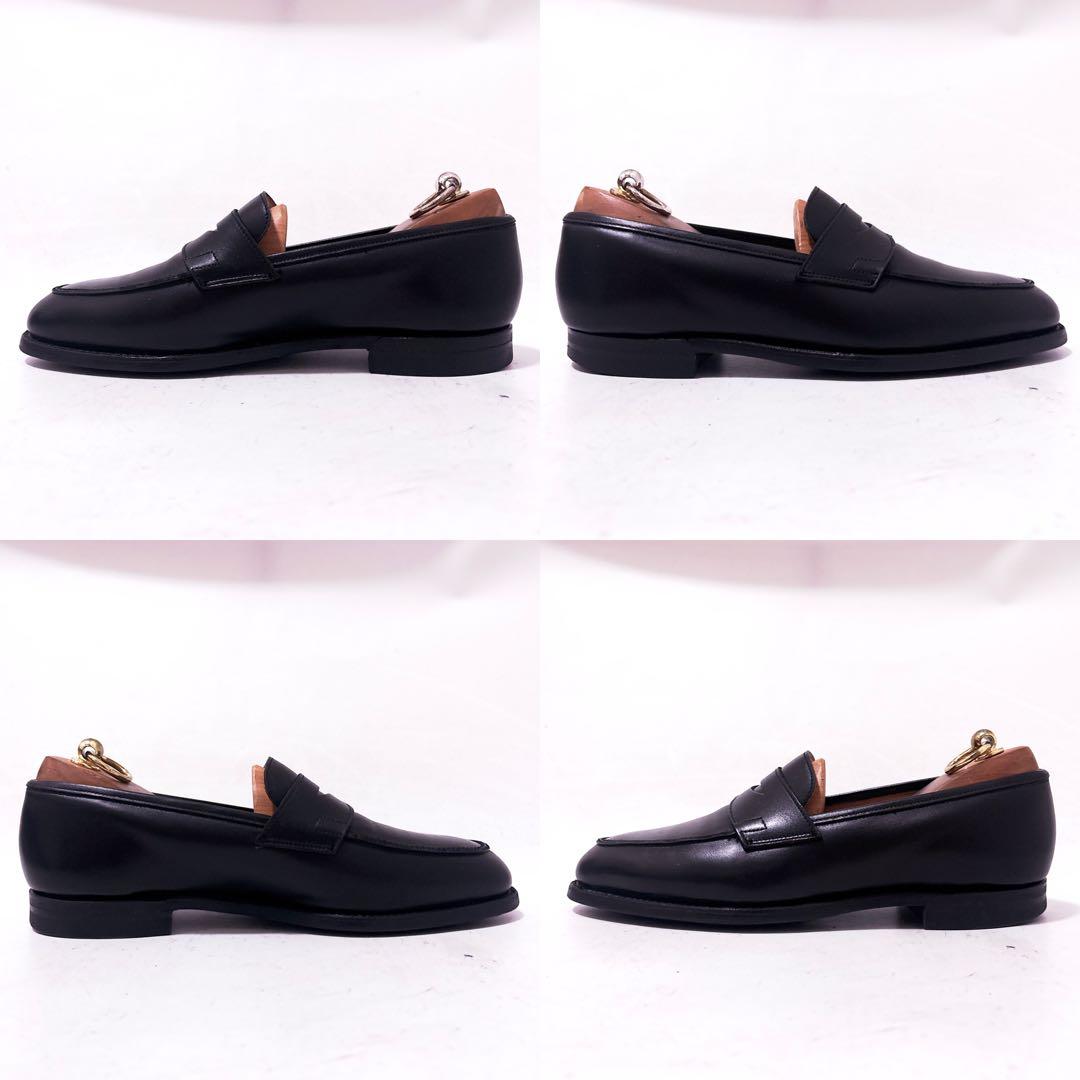 657.CROCKETT&JONES ROSEMOUNT ペニーローファー 7E
