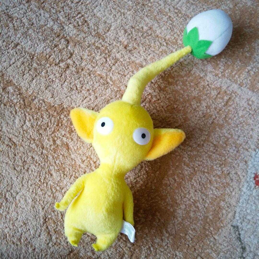レア ピクミン 巨大ぬいぐるみ 黄ピクミン 2001年 ピクミン