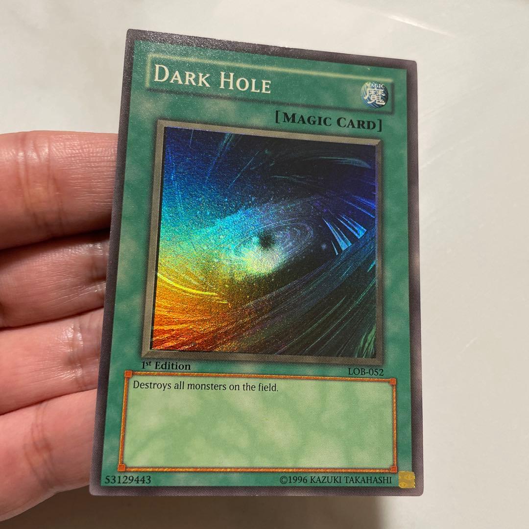 遊戯王　ブラックホール　lob-052 北米版1st