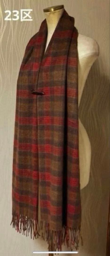 限定値下げ‼️23区カシミヤストール 好評につき追加/Oggi・LEE掲載