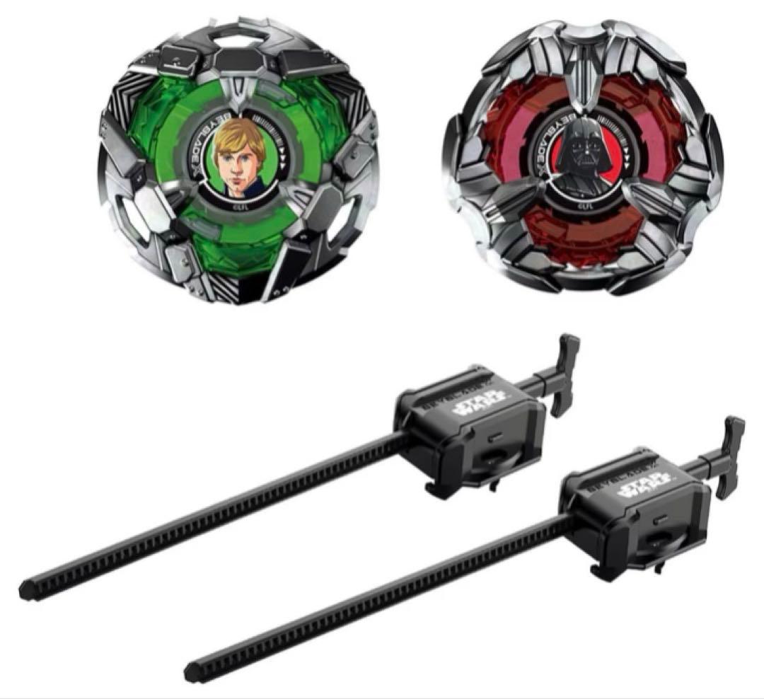 ベイブレードx スターウォーズコラボ ダブルスターター ディズニー 2点