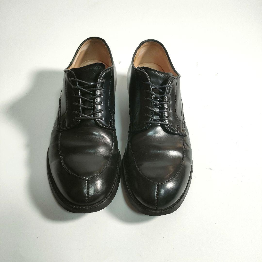 オールデン 54331 Vチップ コードバン 6.5D 黒 モディファイドラスト