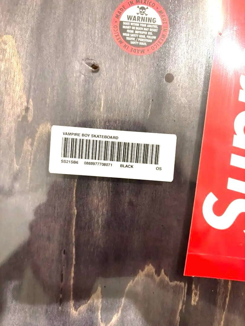 【激レア今だけ価格】SUPREME VAMPIRE BOY SKATEBOARD