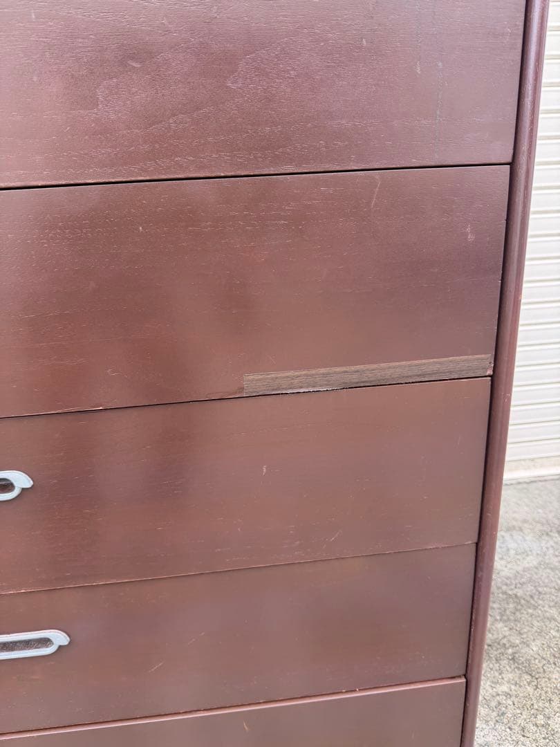 ドレクセル ヘリテイジ 脚付き5段チェスト DREXEL USヴィンテージ