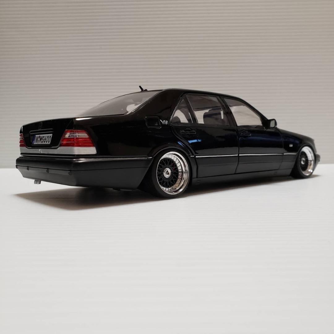 1/18 メルセデスベンツ 　S600 V12　W140 カスタム