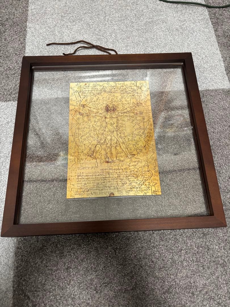 巨匠の破片　ダヴィンチ　パズルとフレームセット