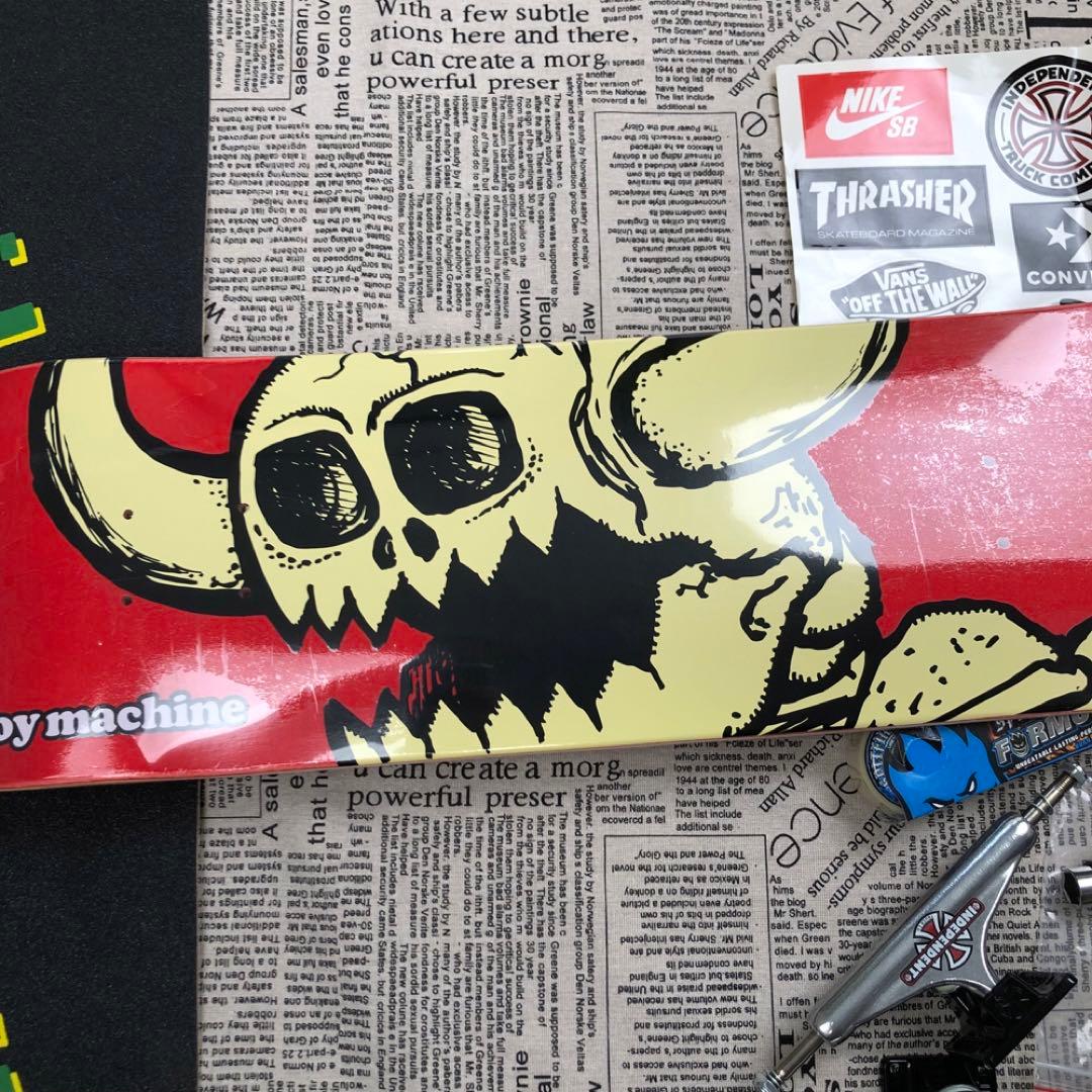 スケボー デッキデッキ セット 8.0 レッド