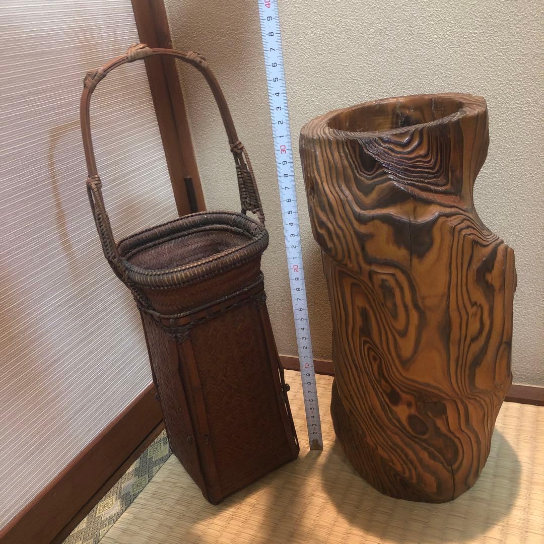 茶道具 讃岐 椿水仙圖 炭斗 在名