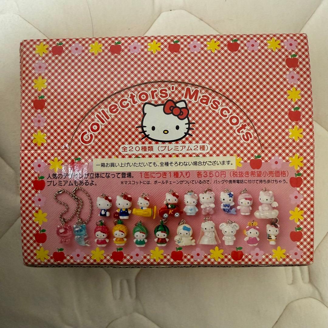 未開封 ハロー キティ コレクターズ マスコット 缶 2001年 サンリオ 箱入