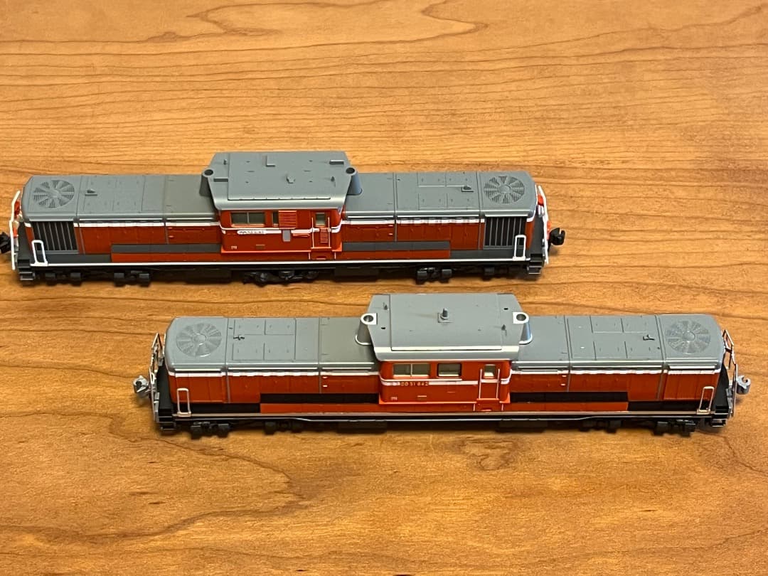 KATO Nゲージ　DD51機関車　２両セット
