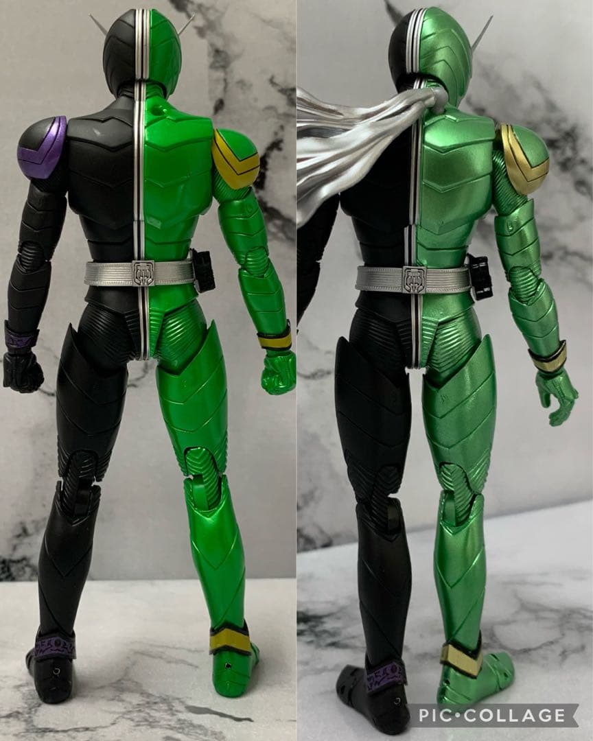 S.H.Figuarts 真骨彫 仮面ライダーWサイクロンジョーカー リペイント