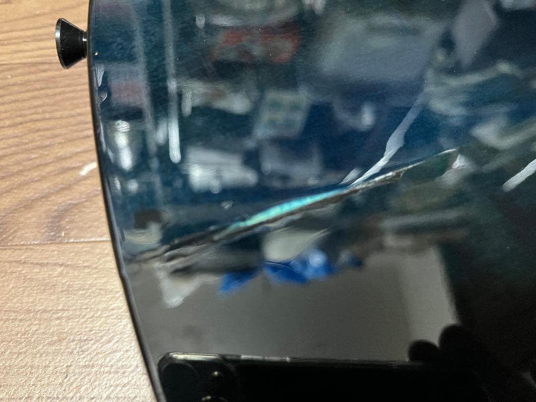 B.C.RICH モッキンバード シースルーブラック 虎目 ディマジオ ケース付