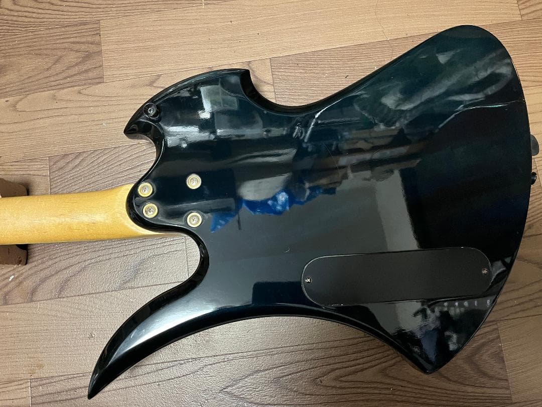 B.C.RICH モッキンバード シースルーブラック 虎目 ディマジオ ケース付