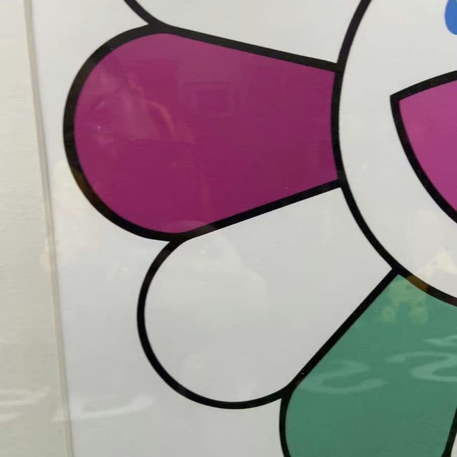 村上隆 版画 にっこりな毎日をお花さんと！ - メルカリ