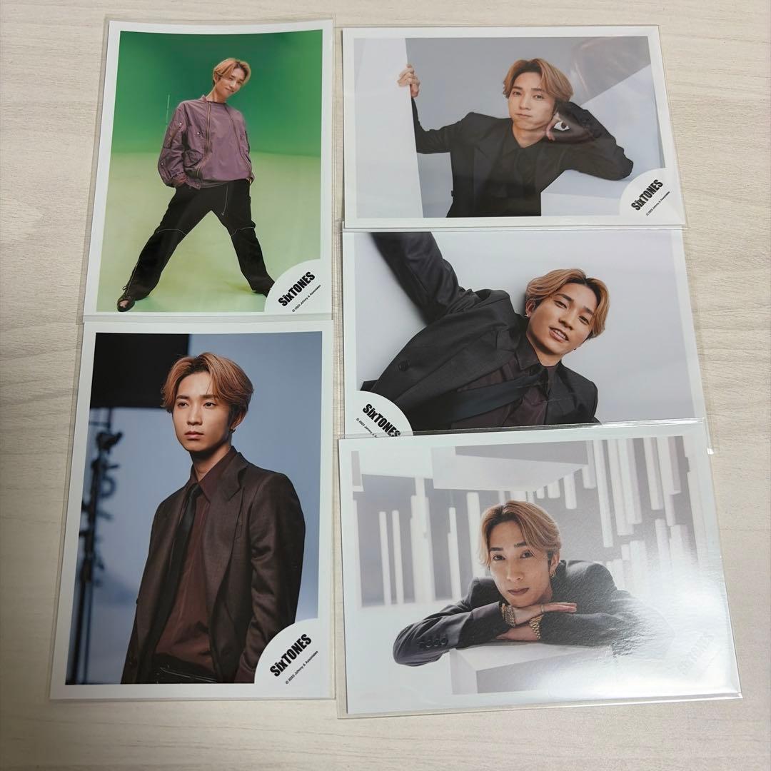 SixTONES】 田中樹 公式写真 ジャニーズ まとめ売り - メルカリ