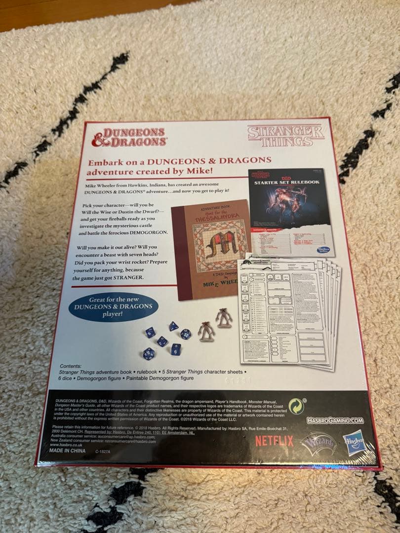 ストレンジャー・シングス ダンジョンズ&ドラゴンズ ロールプレイング