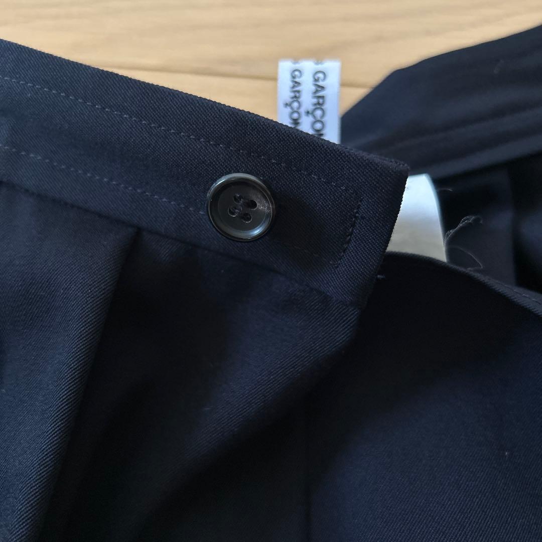 【再値下】COMME des GARCONS　サルエルパンツ　レディース　S　紺