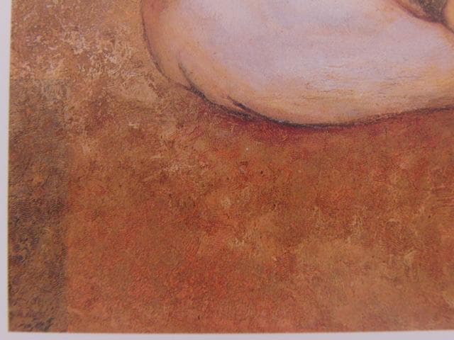 設和幹、【依】、希少な額装用画集より、新品額装付、状態良好