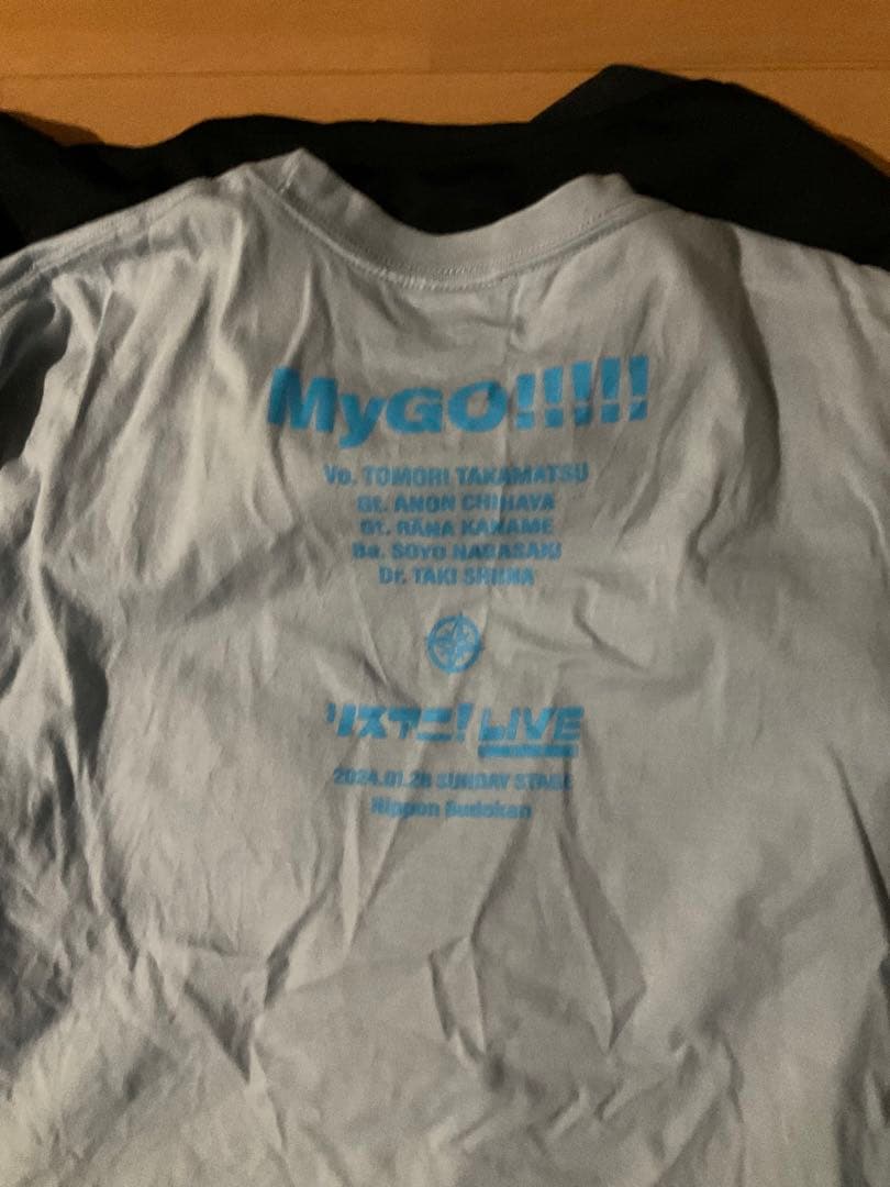 バンドリ MyGO リスアニTシャツ