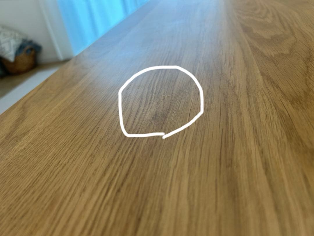 unico KINNA(キナ)　ダイニングテーブル W1200